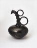 Asymmetrical Reduced Black Piece, Magdalene Odundo, 1992, Crafts  Council Collection: P423. Photo: Stokes Photo Ltd.