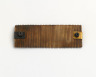 Rectangular Ridged Brooch, Cynthia Cousens, 1988, Crafts Council Collection: J195. Photo: Todd-White Art Photography.