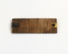 Rectangular Ridged Brooch, Cynthia Cousens, 1988, Crafts Council Collection: J195. Photo: Todd-White Art Photography.