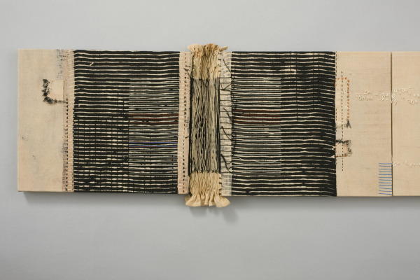 Untitled wall hanging, Caroline Bartlett, 2000, Crafts Council Collection: T161. Photo: Heini Schneebeli.