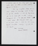Letter from Vanessa Robertson to Caroline Pearce-Higgins, 22 May 1977, Crafts Council Collection: AM206. © Vanessa Robertson