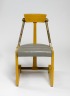 Stained Sycamore Upright Chair, Fred Baier, 1978, Crafts Council Collection: W21. Photo: Todd-White Art Photography.