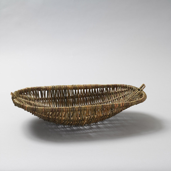 Large Oval Frame Basket, Jenny Crisp, 1991, Crafts Council Collection: W91. Photo: Todd-White Art Photography.