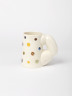 Bulbous-handled/Sausage-handled Earthenware Mug, Colin Saunders, 1980. Crafts Council Collection: P445. Photo: Stokes Photo Ltd.
