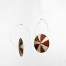 Earrings, Reema Pachachi, 1980, Crafts Council Collection: J129. Photo: Todd-White Art Photography.