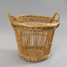 Fitched Log Basket, David Drew, 1979, Crafts Council Collection: W26. Photo: Todd-White Art Photography.