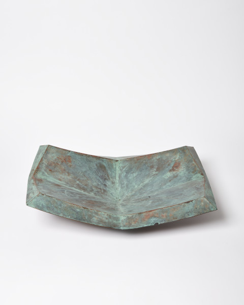 Welded Sheet Copper Bowl, Michael Savage, 1989. © Michael Savage. Crafts Council Collection: M42. Photo: Jon Stokes.