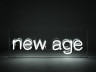 'New Age' neon sign, Laurent Benner, 2001, Crafts Council Collection: 2016.21.  Photo: Stokes Photo Ltd. 