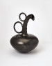 Asymmetrical Reduced Black Piece, Magdalene Odundo, 1992, Crafts  Council Collection: P423. Photo: Stokes Photo Ltd.