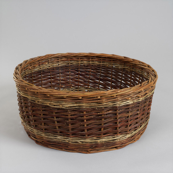 Demi Bushel Basket, Mary Bunce, 1980, Crafts Council Collection: W31. Photo: Todd-White Art Photography.