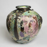 Mad Kid's Bedroom Wall Pot, Grayson Perry, 1996, Crafts Council Collection: P442. Photo: Todd-White Art Photography.
