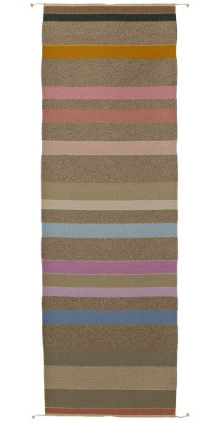 5/373 Rug Sequence, Roger Oates, 1975, Crafts Council Collection: T13. Photo: John Hammond